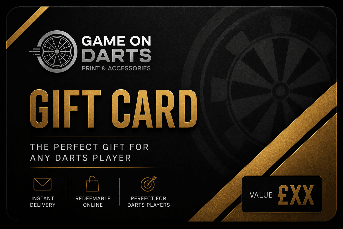 Game On Darts Gift Card